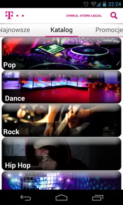 Dzwonki MP3 android App screenshot 3